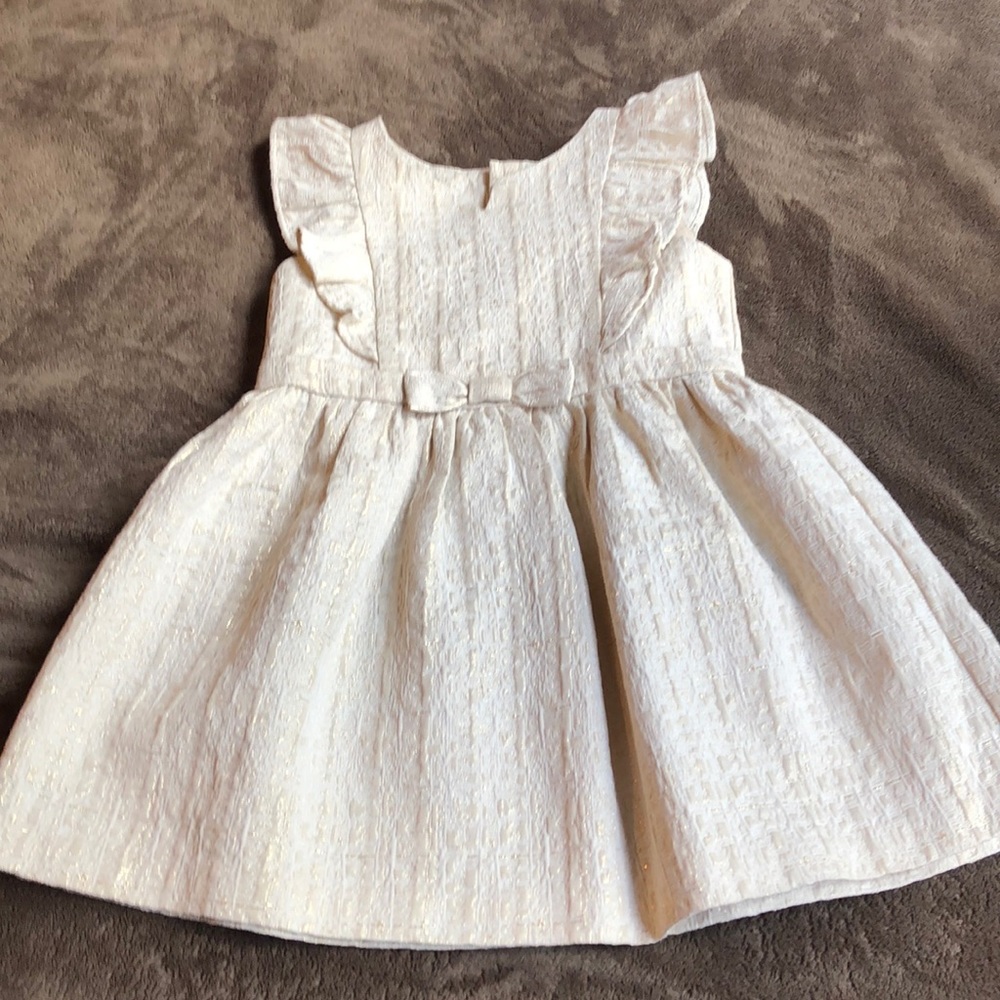 Gold formal dress